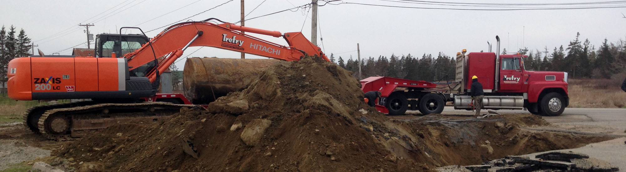General Excavation | Central Chebogue, NS - David A. Trefry Excavating Ltd.